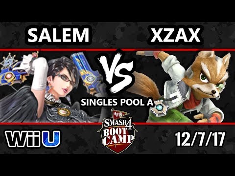 S4BC Smash 4 - MVG | Salem (Bayonetta) vs RPS | Xzax (Fox) - WiiU Pools