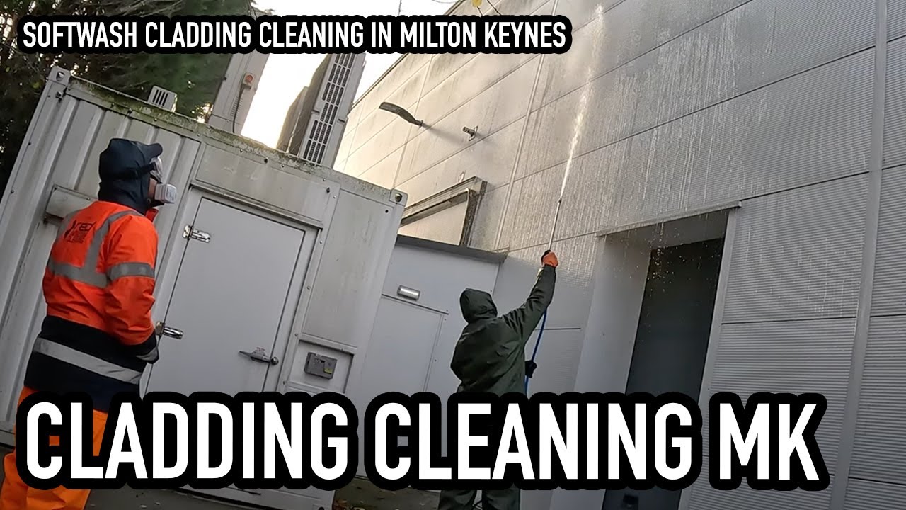 Softwash Commercial Cladding Cleaning | Milton Keynes