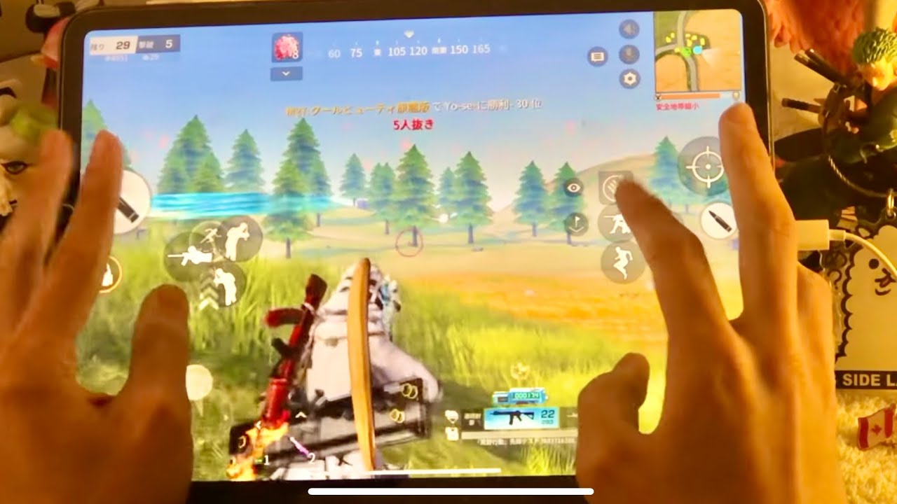 荒野行動の公式のイベント大会に出てきました！