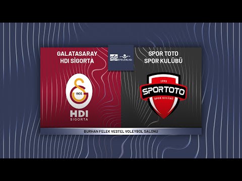 GALATASARAY HDI SİGORTA - SPOR TOTO SMS Grup Efeler Ligi