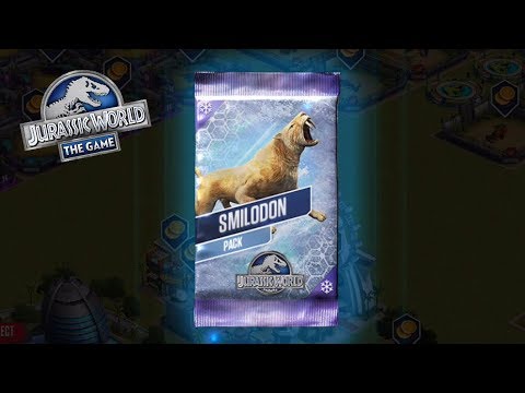Smilodon Pack Opening - Jurassic World The Game