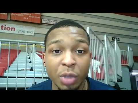Racers Men's Basketball | DaQuan Smith Postgame Press Conference | 2-1-2021