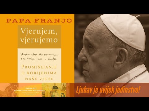 Papa Franjo: Ljubav je uvijek jedinstvo!