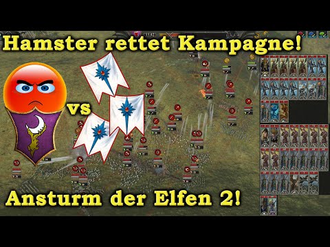 Hamster rettet eure Kampagne! Dunkelelfen vs Hochelfen 2 - Total War: Warhammer 2 deutsch