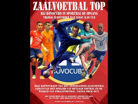 Zaalvoetbal Top 2016 bij Hovocubo