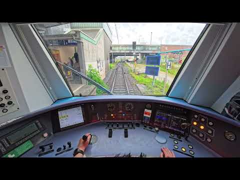 4K Führerstandsmitnahme S-Bahn München S5 Ostbahnhof - Pasing PZB BR423 25.05.2025