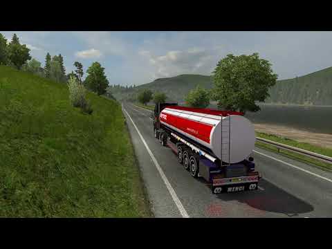 Daf xf 105 vad&k tuned+open pipe daf+mince tanker+promods