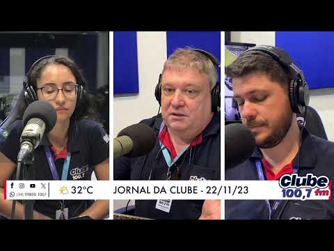 Jornal da Clube - 22/11/23 - Edição do Almoço