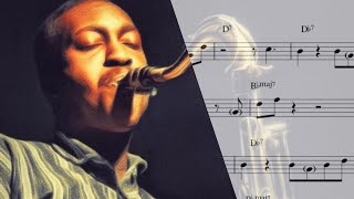 Remember - Hank Mobley, tenor sax solo transcription