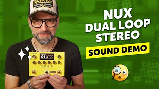 Video thumbnail for Double the Loops, Double the Creativity | Nux Dual Loop Stereo | Review & Sound Demo by Guitar Bonedo