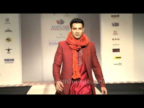 Goof-up smile: Model stumbles at Krishna Mehta Show