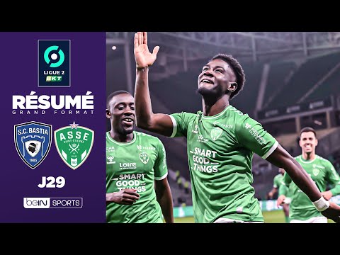 Résumé : Saint-Etienne atomise Bastia, les Verts sur le podium !