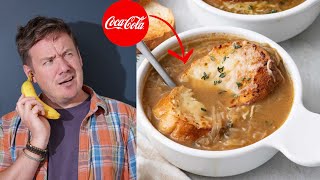 Making Coca-Cola French Onion Soup Live