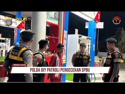 POLDA DIY PATROLI PENGECEKAN SPBU