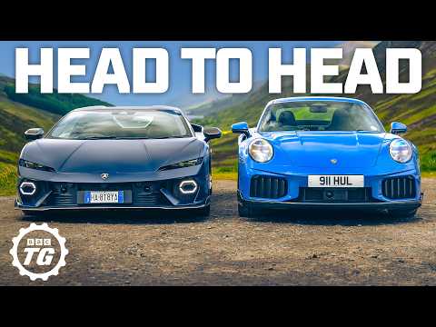 New Lamborghini Temerario vs Porsche 911 Turbo S! | 4K