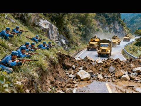 日軍精銳進攻，怎料八路在必經之路埋伏日軍，一舉殲滅敵軍10000人！#中國功夫 #kungfu #動作 #抗日