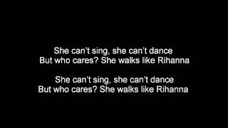 The Wanted - Walks Like Rihanna - Lyrics