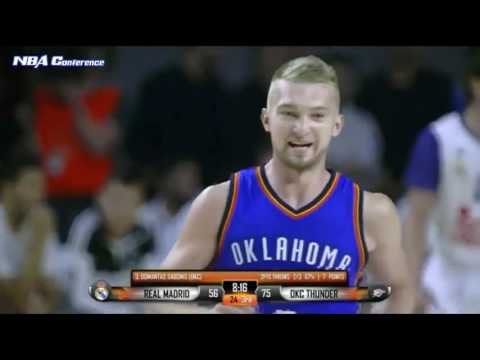 Real Madrid vs Oklahoma City Thunder - Full Game Highlights | October 3, 2016 | 2016 NBA Preseason