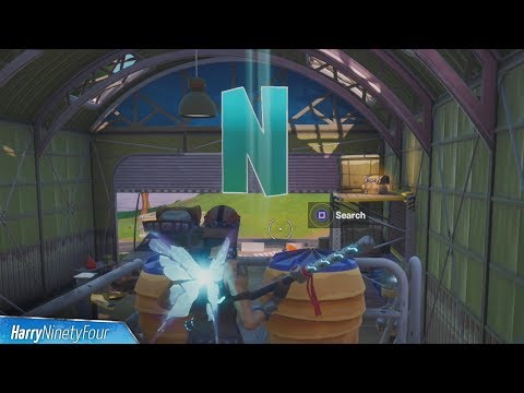 Search the Hidden 'N' Found in the The Lowdown Loading Screen Location - Fortnite