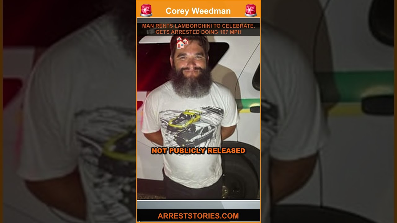 MAN RENTS LAMBORGHINI TO CELEBRATE, GETS ARRESTED DOING 107 MPH