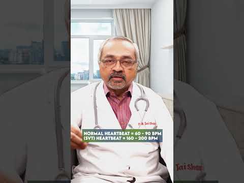 Supraventricular Tachycardia (SVT) | Rapid Heart Rate 180–200 BPM Explained by Dr. Jaishankar