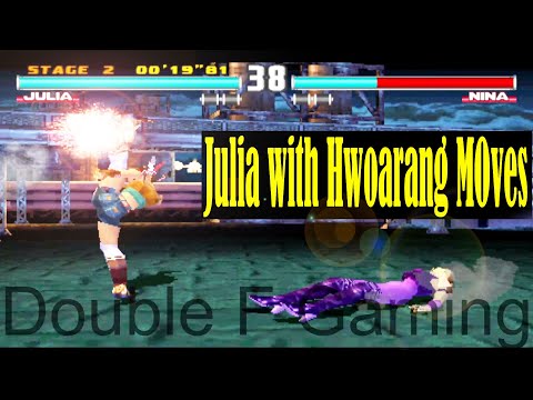 Julia With Hwoarang Best Moves Gameplay - Tekken 2 (Arcade Version) (Remake) (Requested)