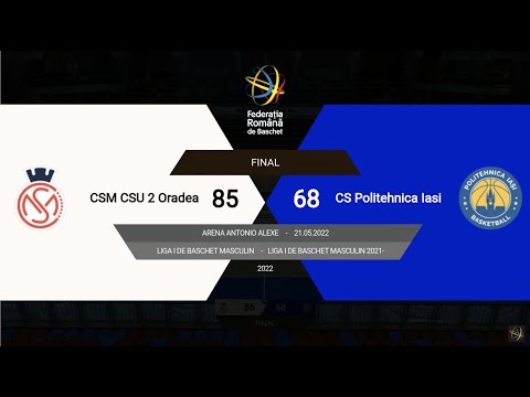 L1BM 2021-2022: CSM CSU 2 Oradea - Politehnica Iasi