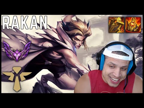 ⚡Tyler1 OVER 100LP+ IN MASTERS | Rakan Support Gameplay | Support Challenge | Season 12 ᴴᴰ
