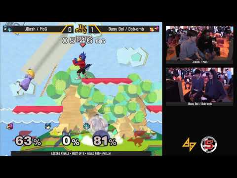 The Gang Steals The Script - JBash / MoG vs Bob-omb / Busy Boi - Doubles -  Losers Finals