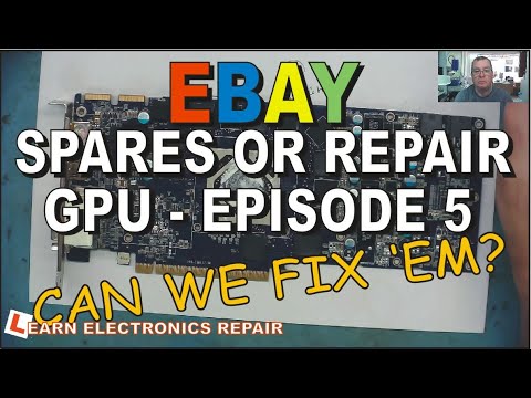 Learn Eelectronics Repair 2 Geforce GTX 280 GPU Graphics Card Repair Part 1