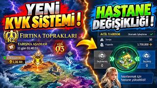 YENİ KVK SİSTEMİ!  HASTANE SİSTEMİ DEĞİŞTİ! TEST SERVER  | Age of Empires Mobile