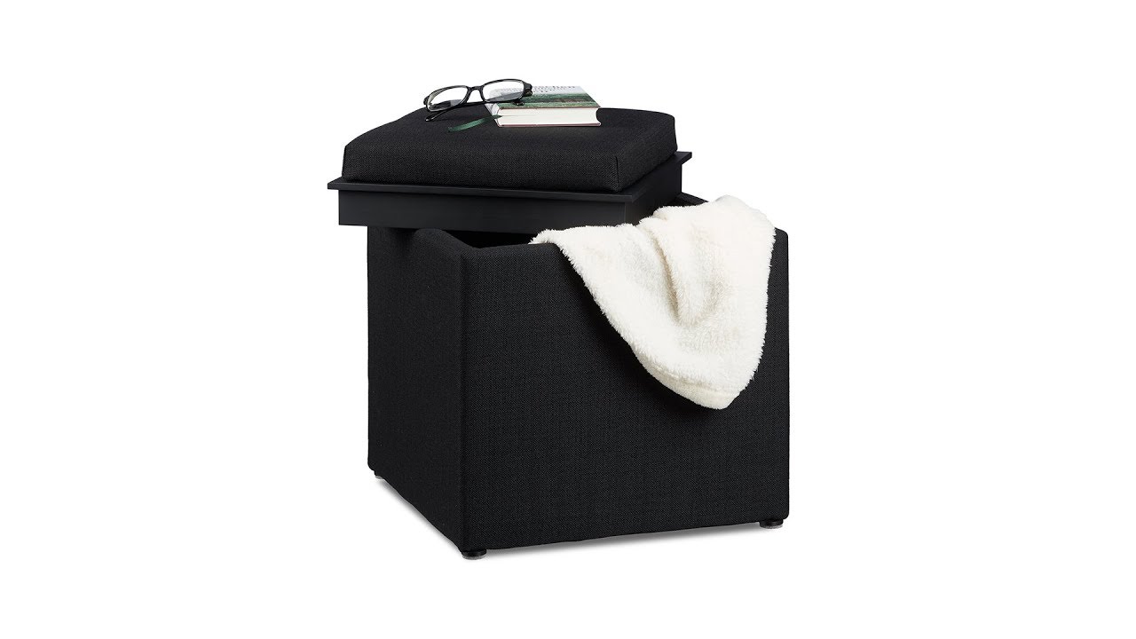 Sitzhocker mit Stauraum Sitzwürfel hier online kaufen | relaxdays.de