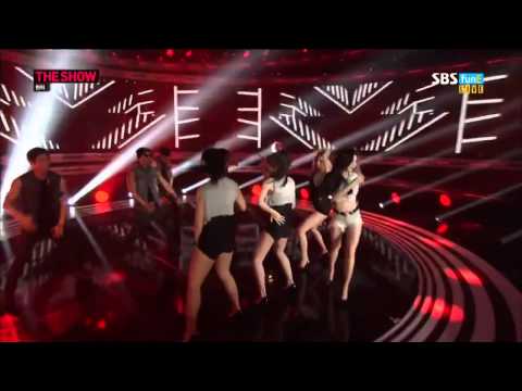140812 HyunA   'RED' @ The Show