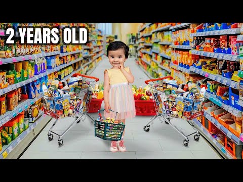 MYRA GOES STATIONERY SHOPPING ALL ALONE | 2 YEAR OLD SHOPPING