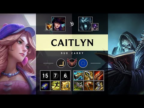 Caitlyn ADC vs Karthus - EUW Grandmaster Patch 25.17