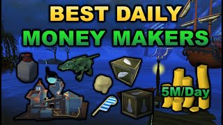 Best Daily Money Making Methods in RuneScape 3