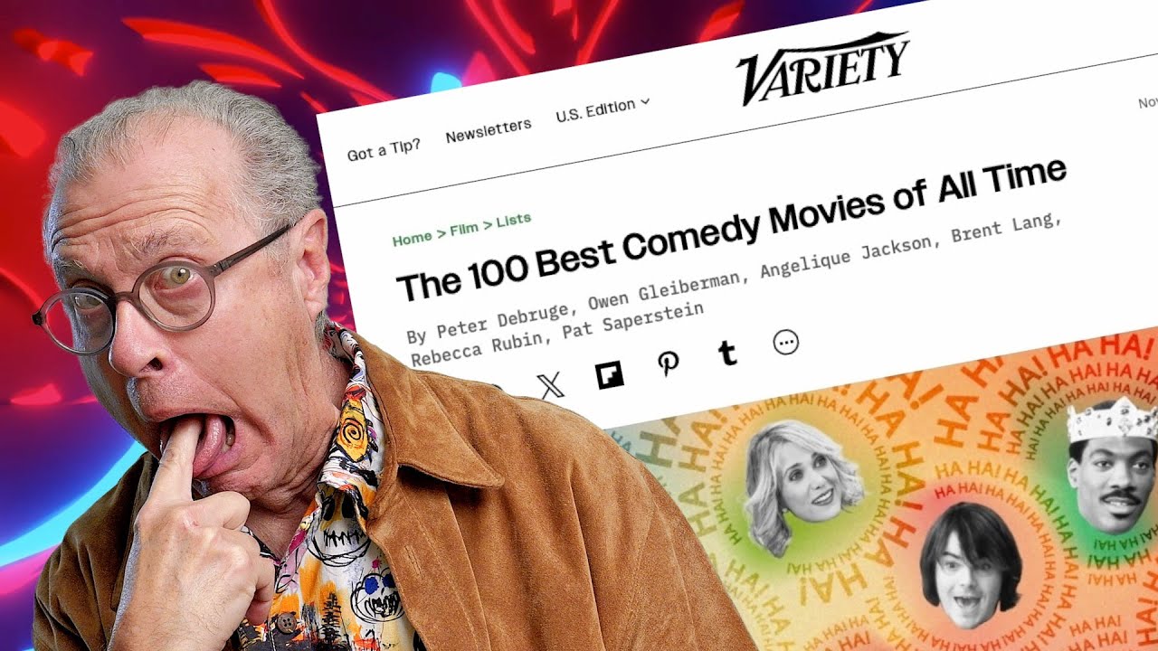 Variety's '100 Best Comedy Movies of All Time' are a barfing joke.