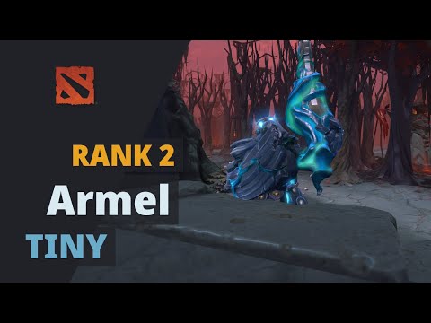 Armel (Rank 2) plays Tiny Dota 2 Full Game
