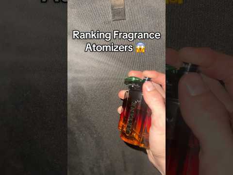 Ranking Popular Fragrance Atomizers! 😱 #asmr #cologne #colognecollection #menscologne #fragrance