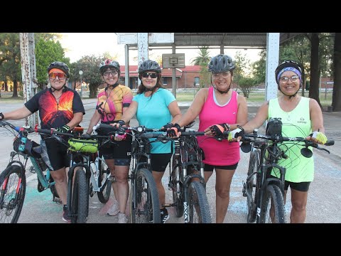 Cinco mujeres de Monte Maíz completaron una travesía en bicicleta de 440 km por Córdoba