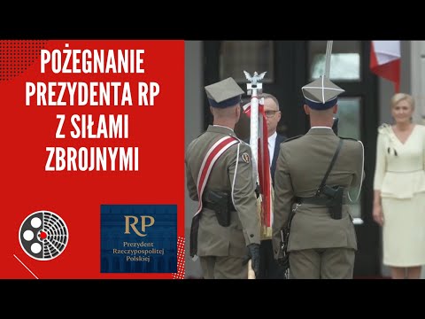 Andrzej Duda pożegnał się ze sztandarem i chwali modernizację