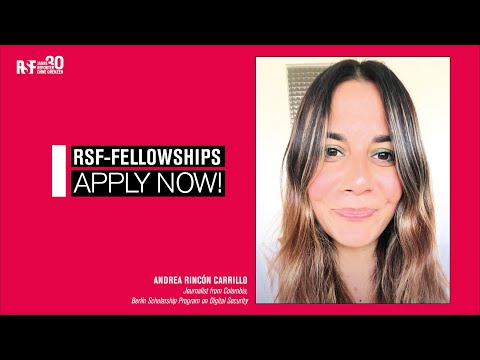 Like Andrea, apply for one of our RSF fellowship programs now!