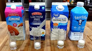 Are Lactose-Free Milks Worth It? (Some Are NOT!)