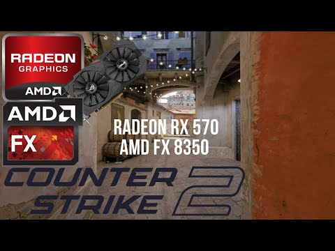 Counter-Strike 2 test on AMD FX 8350/RX 570 4GB
