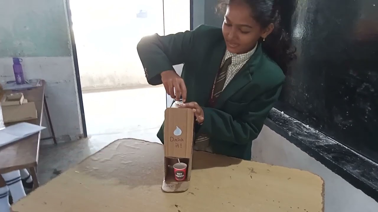 Physics Project - 22 || Force & Pressure || Nandini B - Class 8