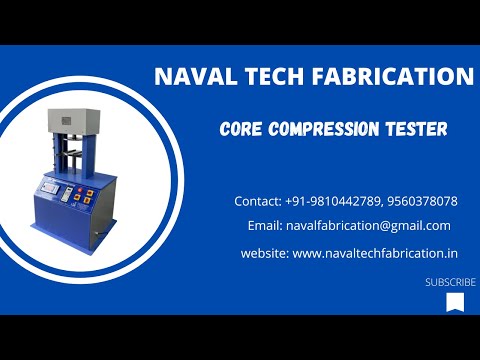 Core Cone Collapsing Tester