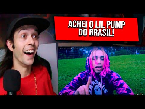 (O NOVO LIL PUMP 🔥) REAGINDO a Kyzzar - Vem Pra Mim (Official Music Video) - REACT/REAÇÃO