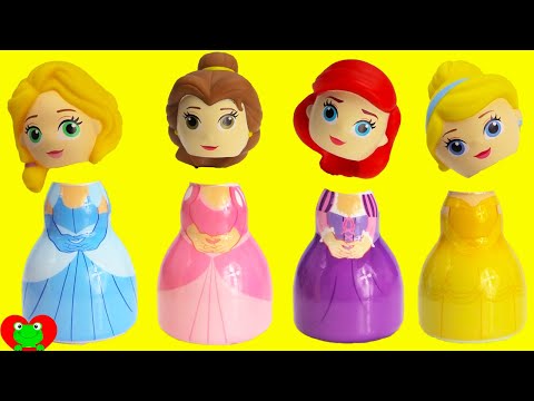 Disney Princess Wrong Heads with Paw Patrol Finding Dory Surprises