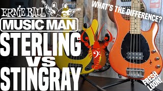 Video thumbnail for Music Man Sterling vs. Stingray - Checking out the Ray's smaller sibling - LowEndLobster Fresh Look by LowEndLobster