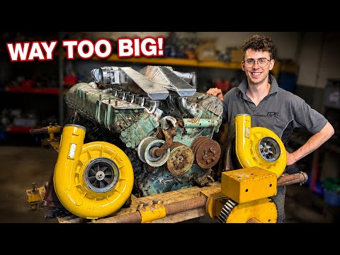 Mr Hewes’ Tank Engine Gets GIANT Turbos